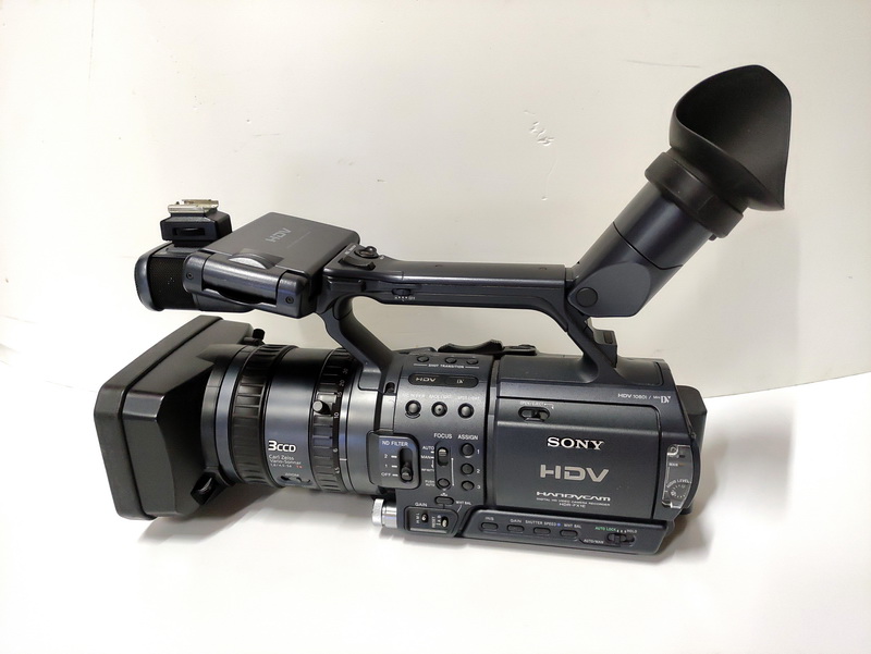 camara video minidv sony hdr fx1e 20-22x34-40x14 1u